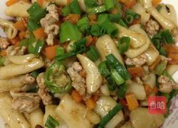 炒猫耳朵的做法图解11