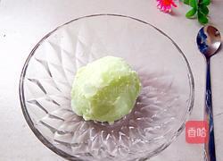 自制冰淇淋 绿茶味的做法图解8
