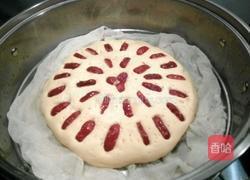 红枣玉米面发糕的做法图解5