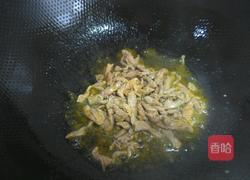青椒炒肉丝的做法图解3