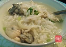 银鱼生蚝肉碎粥的做法图解5