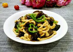 木耳炒鸡丝