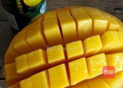 芒果紫米捞的做法图解3