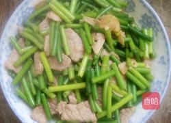 蒜苔炒肉片的做法图解8