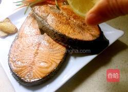 香煎三文鱼排的做法图解7