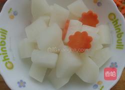 原汁牛肉炖萝卜的做法图解4