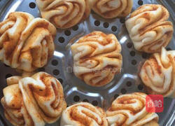 辣椒花卷的做法图解15