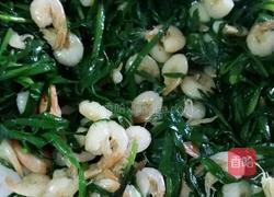 韭菜炒白米虾的做法图解7