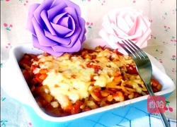 缤纷茄汁意大利焗面的做法图解15