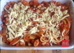 缤纷茄汁意大利焗面的做法图解13