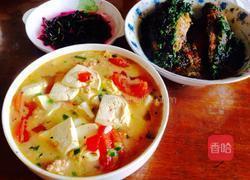 番茄豆腐圆子汤的做法图解11