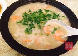 黑鱼海鲜粥的做法图解4