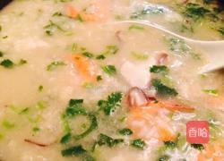 黑鱼海鲜粥的做法图解5