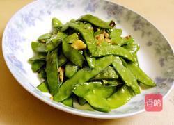 炒荷兰豆的做法图解5