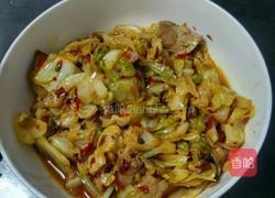 爆炒圆白菜的做法图解5