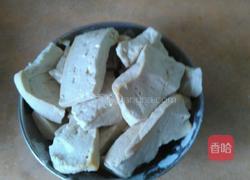 香椿芽拌豆腐的做法图解3