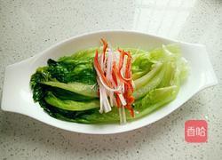 白灼生菜的做法图解6