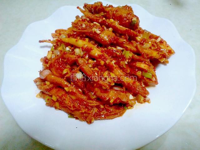 朝鲜族小咸菜―沙参