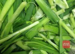 鲜虾炒韭菜的做法图解4