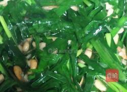 鲜虾炒韭菜的做法图解6