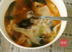 羊肉揪片子汤饭的做法图解4