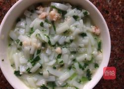 宝宝辅食~~虾沫油菜粿条的做法图解8