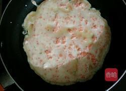 鸡蛋红萝卜煎饼的做法图解2