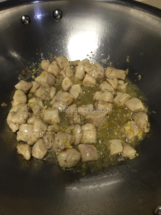 翻炒至翻白