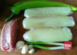 尖椒炒拉皮的做法图解1