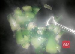 爆炒上海青的做法图解5