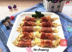 培根肉金针菇卷的做法图解9