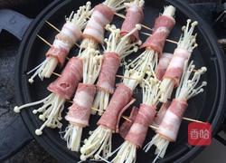 培根肉金针菇卷的做法图解7