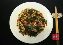 春笋肉丝炒海带的做法图解10