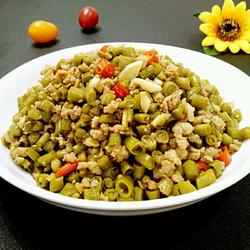 酸豆角炒肉末的做法[图]