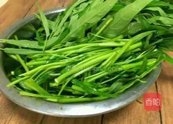 炝炒空心菜的做法图解2