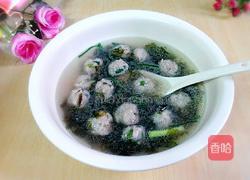 紫菜丸子汤的做法图解8