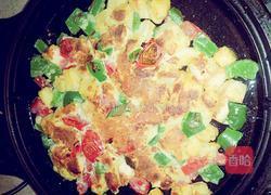 馍花鸡蛋饼的做法图解3