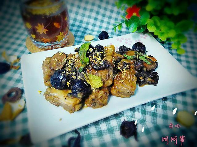 鲜煮酸梅汤之酸梅小排