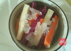 冰糖木耳三薯汤的做法图解3