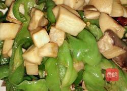 青椒炒杏鲍菇的做法图解5