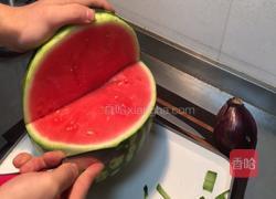 萌萌鲨鱼水果拼盘的做法图解4