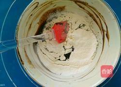 6寸巧克力可可戚风蛋糕的做法图解6