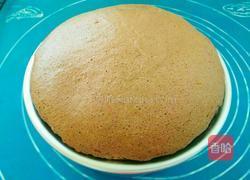 6寸巧克力可可戚风蛋糕的做法图解17