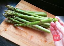 葱油芦笋的做法图解2