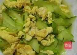 青瓜炒鸡子的做法图解3