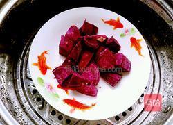 土司香蕉紫薯卷的做法图解3