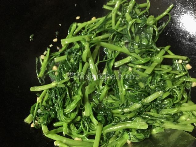 熟后出锅