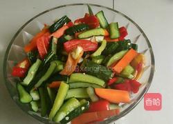 辣椒黄瓜咸菜的做法图解3