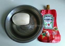 茄汁藕片的做法图解1