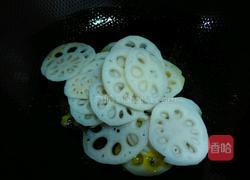 茄汁藕片的做法图解3